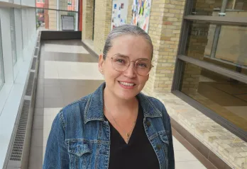 Alicia at the Downtown Y