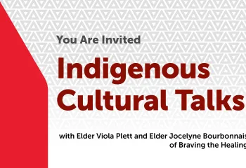 Indigenous Cultural Talks sign