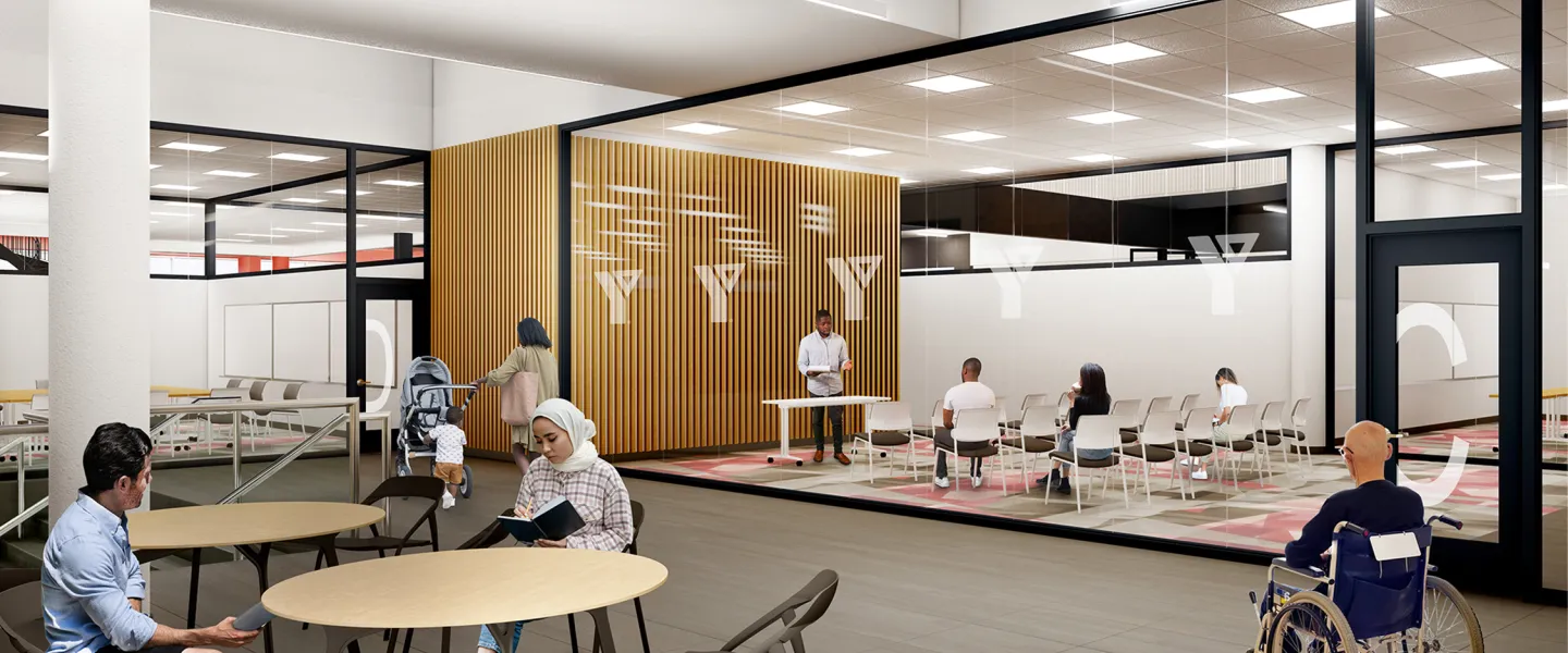Scond Level Community Classroom Space