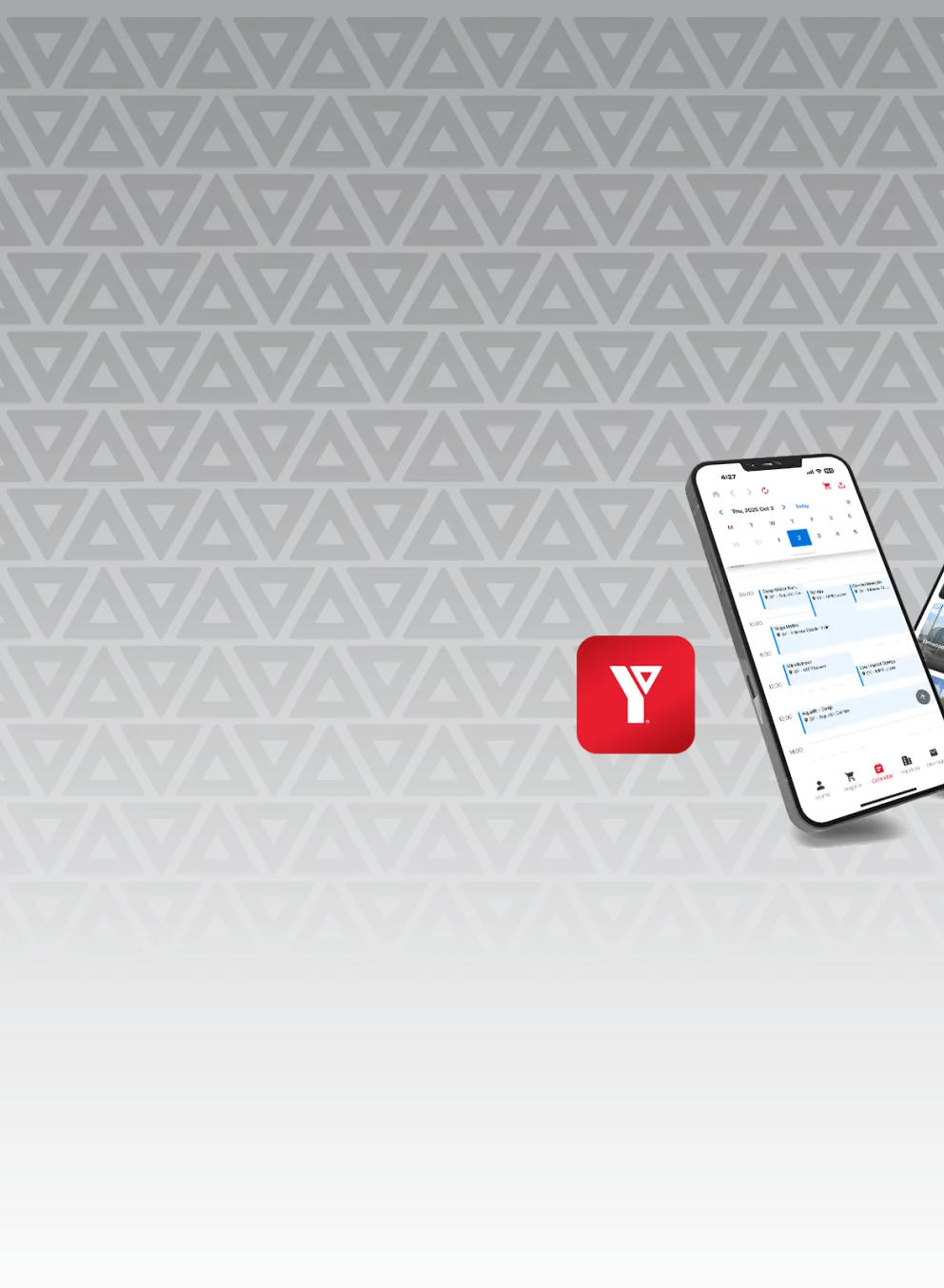 screenshots of Y Winnipeg App on a phone
