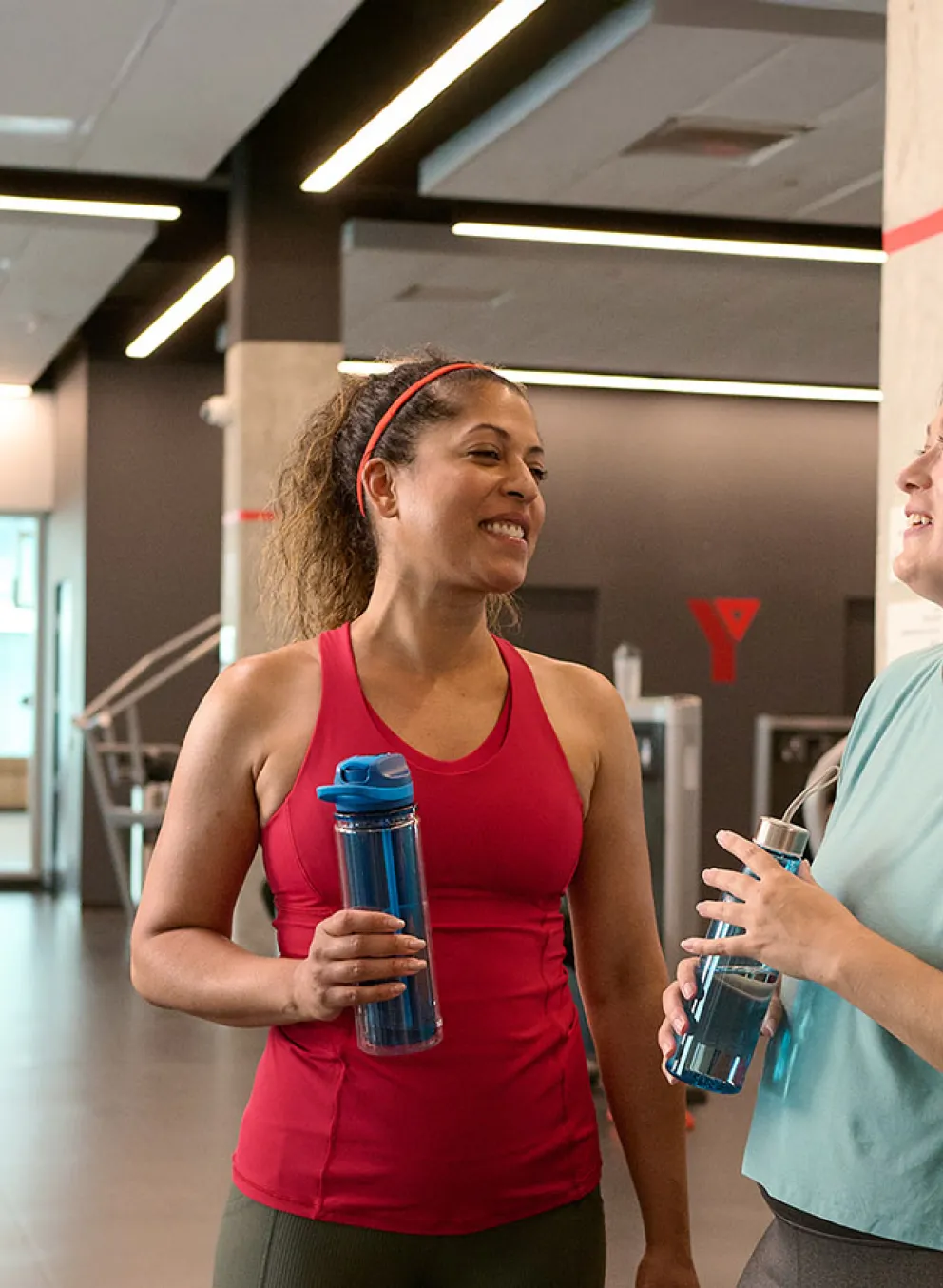 Two Women Connecting at the Y