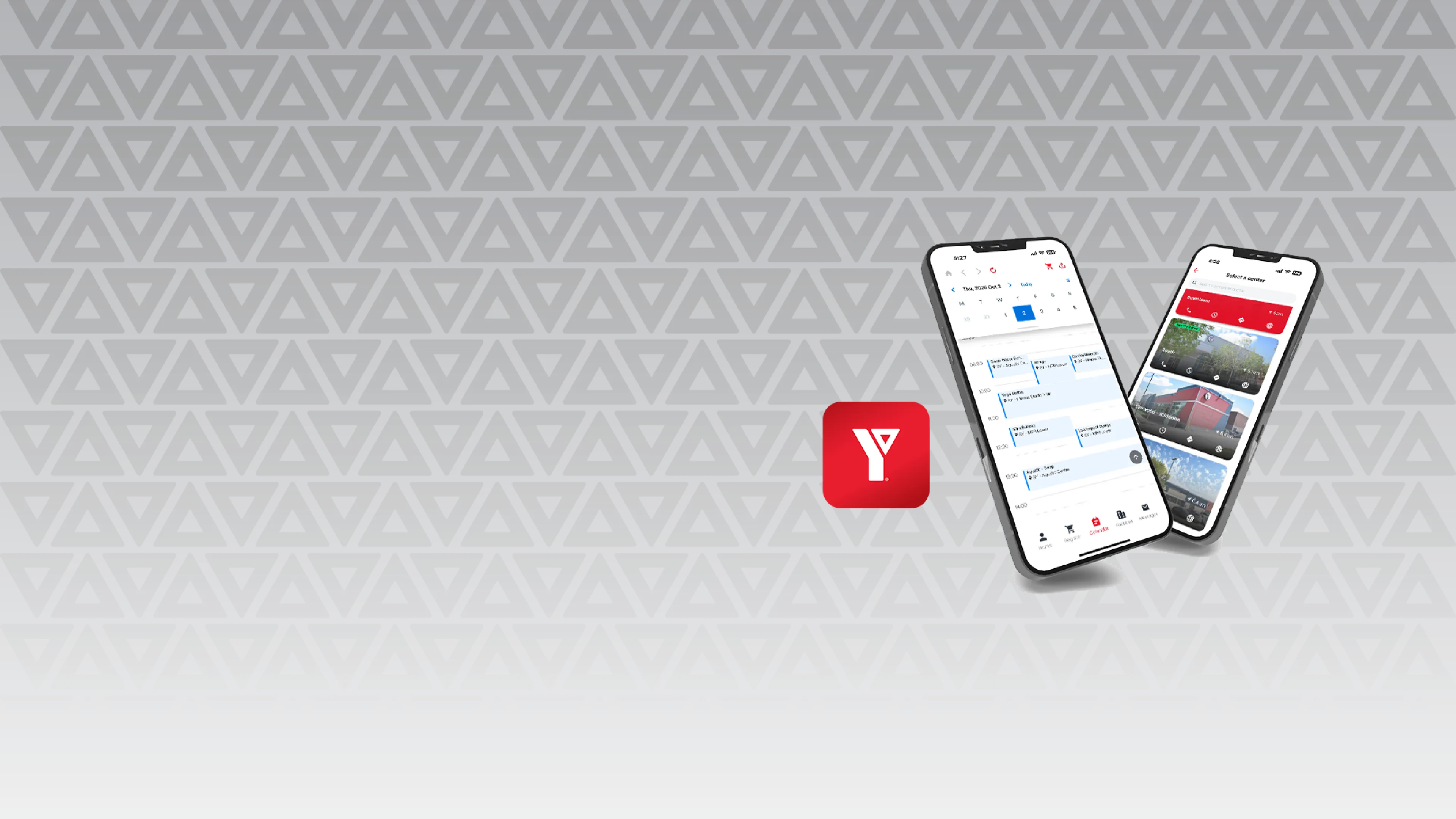 screenshots of Y Winnipeg App on a phone