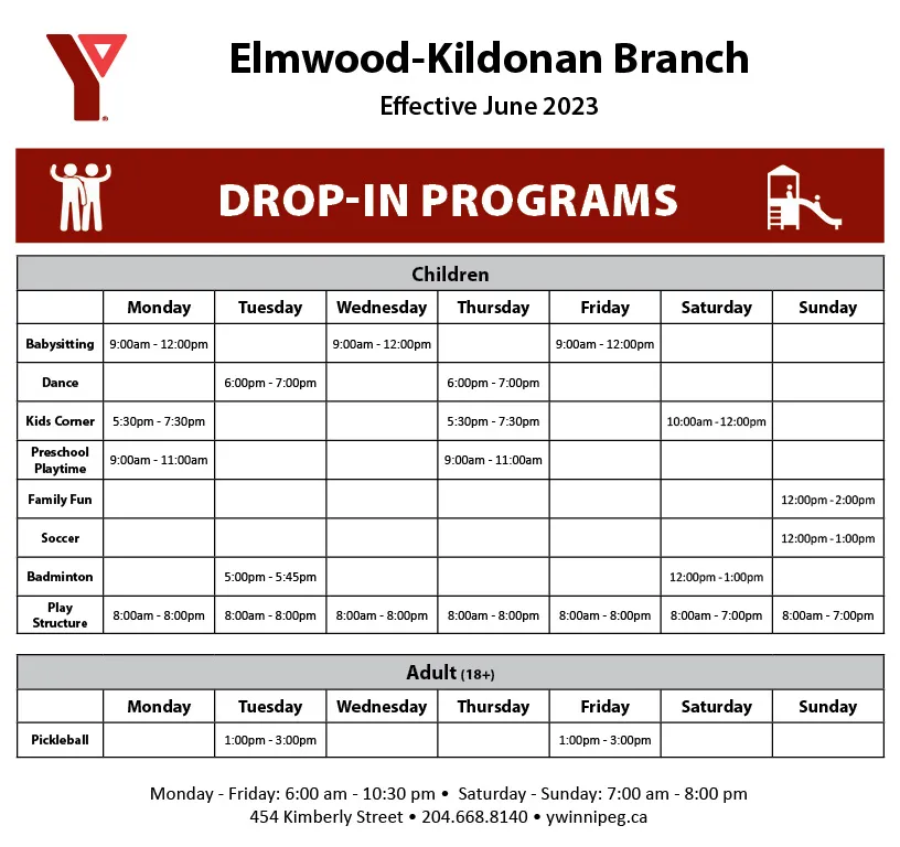 Drop-in EK June