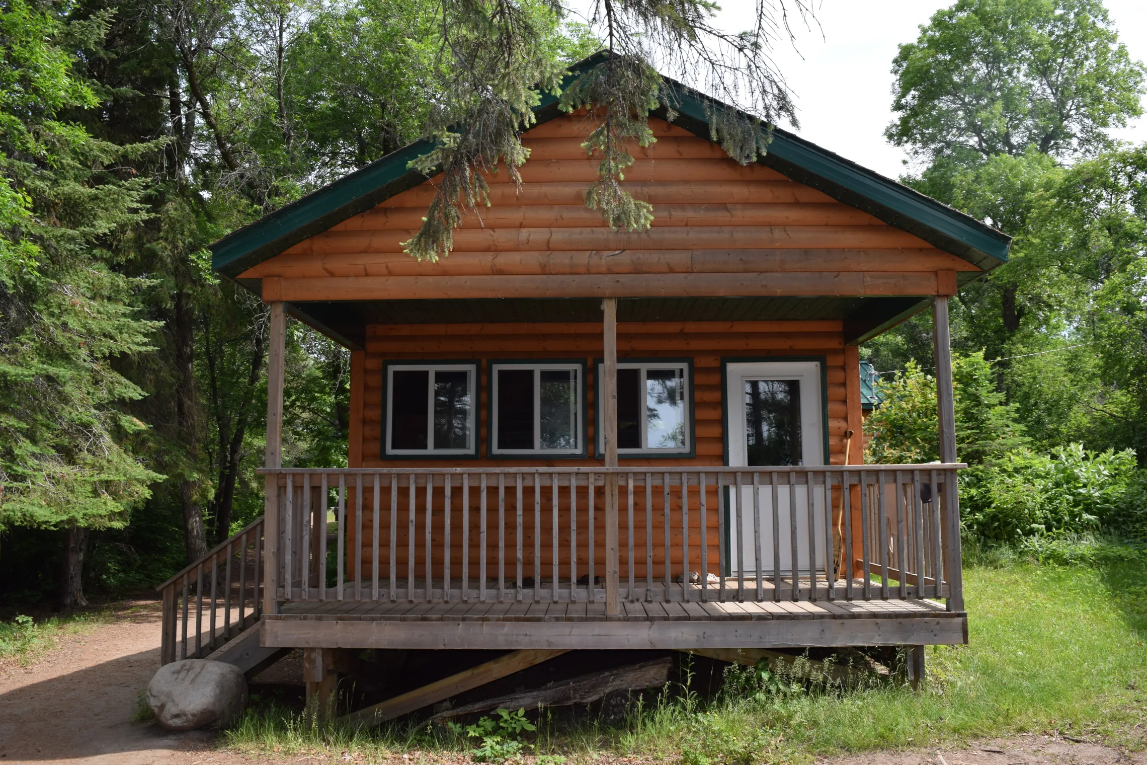 image of a camper's cabin