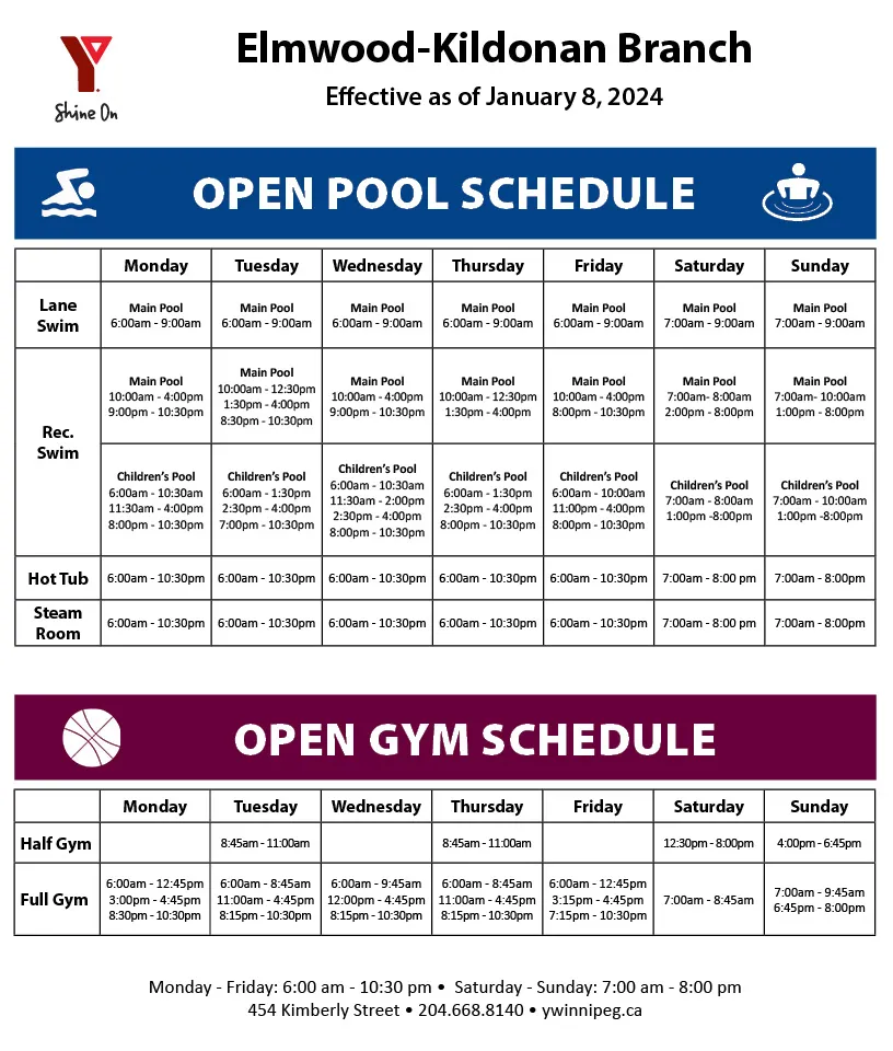 EK Open Gym-Pool January 8