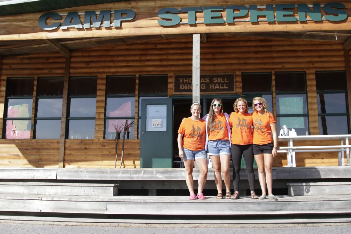 Group of Leadership Development Program Campers 