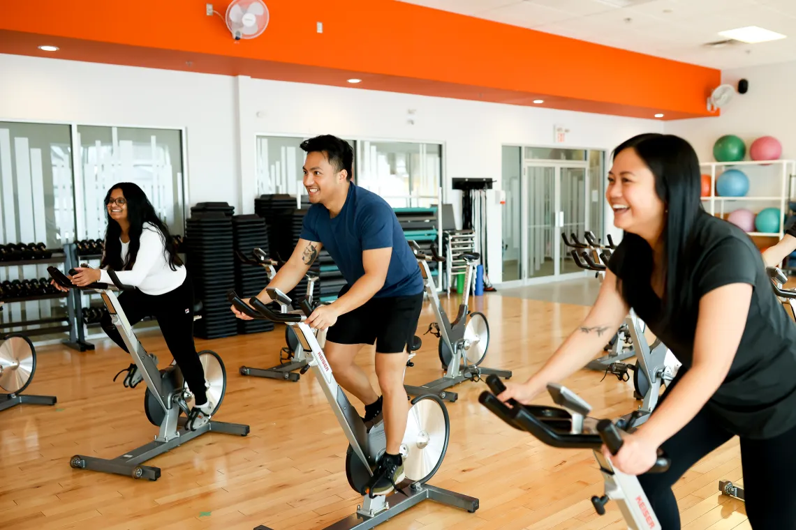 Cycling Class at West Portage Y