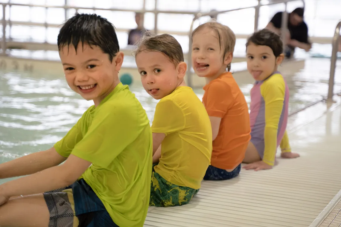 West Portage aquatic centre swimming pool