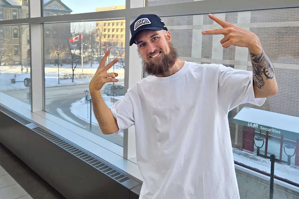 Tyler at the Downtown Y