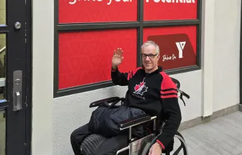 Michael at the Downtown Y