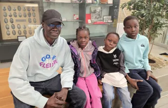 James & family at the Downtown Y
