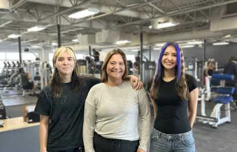 Trish and Family at the Elmwood-Kildonan Y